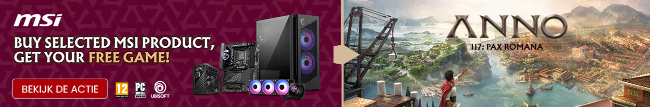 MSI - Ontvang Anno 117 Pax Romana gratis!