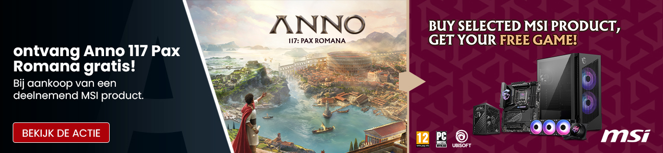 MSI - Ontvang Anno 117 Pax Romana gratis!