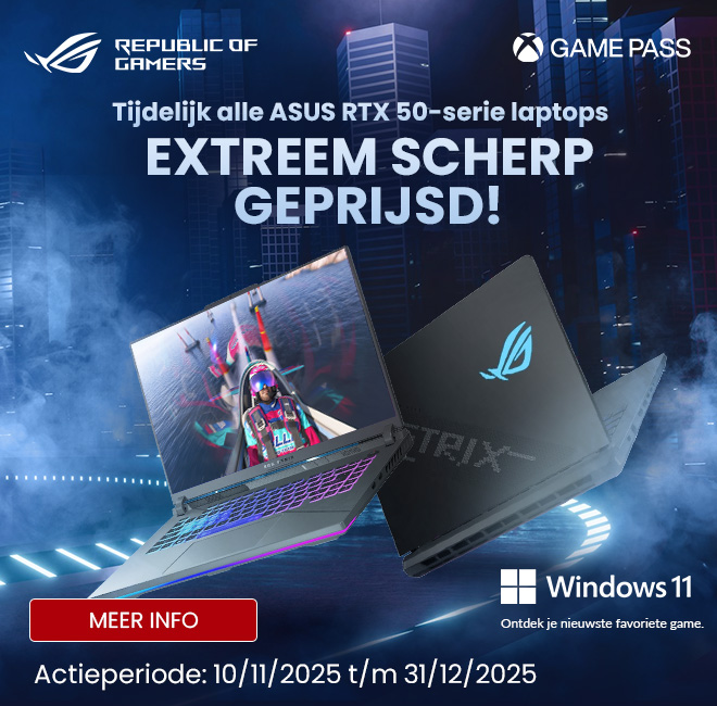 ASUS RTX 50-serie laptops