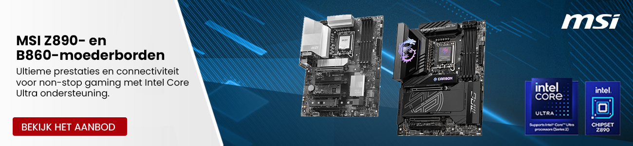MSI Z890- en B860-moederborden