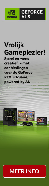NVIDIA Vrolijk Gameplezier! Met aanbiedingen voor de GeForce RTX 50-serie