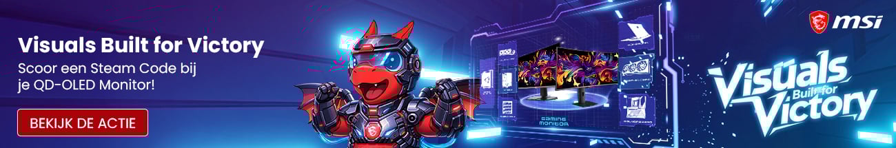 Visuals Built for Victory: Scoor een Steam Code bij je QD-OLED Monitor!