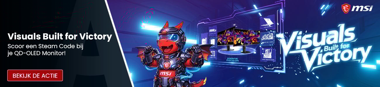 Visuals Built for Victory: Scoor een Steam Code bij je QD-OLED Monitor!