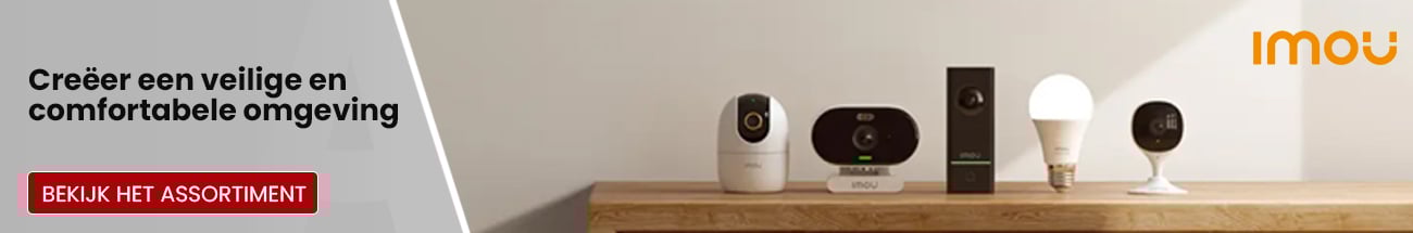 Creëer een veilige en comfortabele omgeving . Dankzij de producten van IMOU met slimme oplossingen voor  beveiliging.