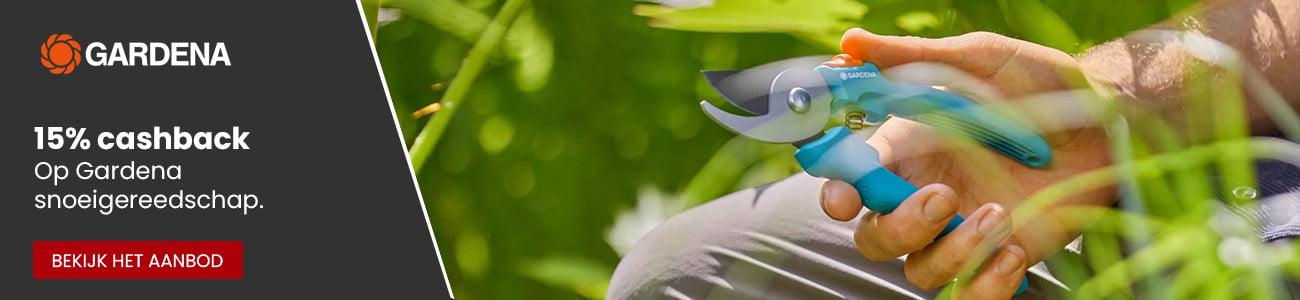 Gardena - 15% cashback op Gardena snoeigereedschap