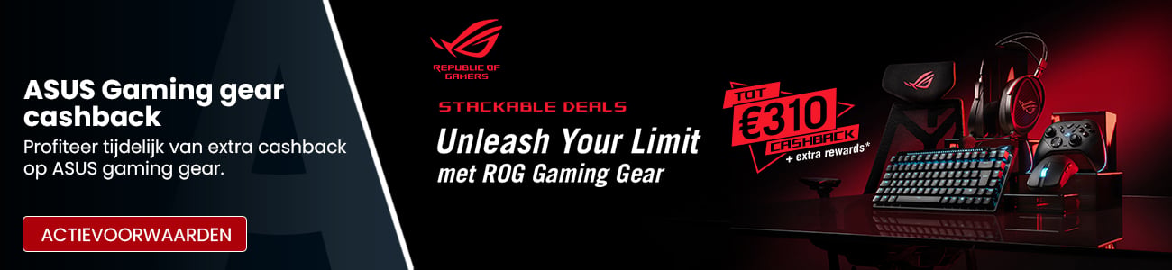 ASUS Gaming gear cashback