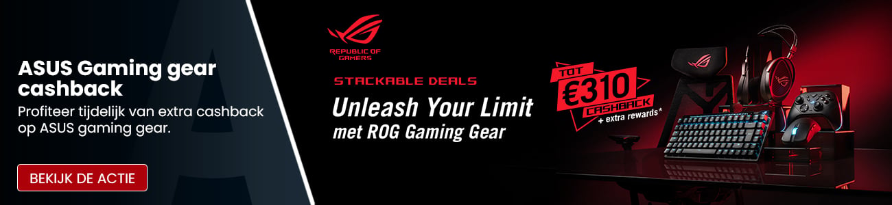 ASUS Gaming gear cashback