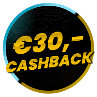 Ontvang tijdelijk €30 cashback