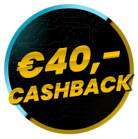 Ontvang tijdelijk €40 cashback