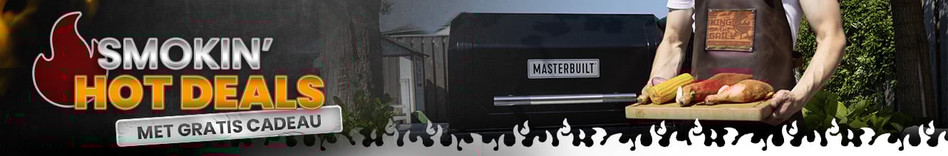 Voor elke BBQ-liefhebber. Scoor nu jouw BBQ met een mooi cadeau! - Productbanner