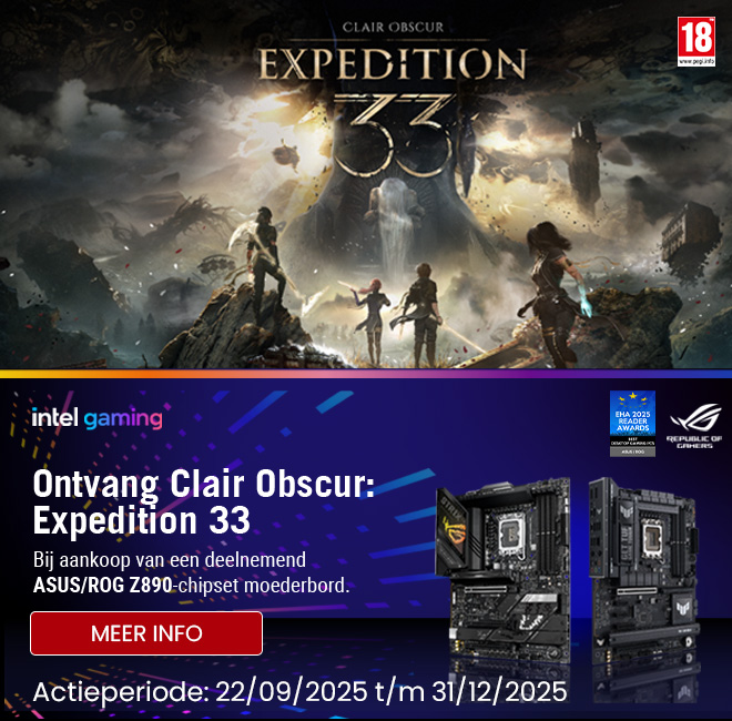 ASUS - ontvang gratis Clair Obscur Expedition 33