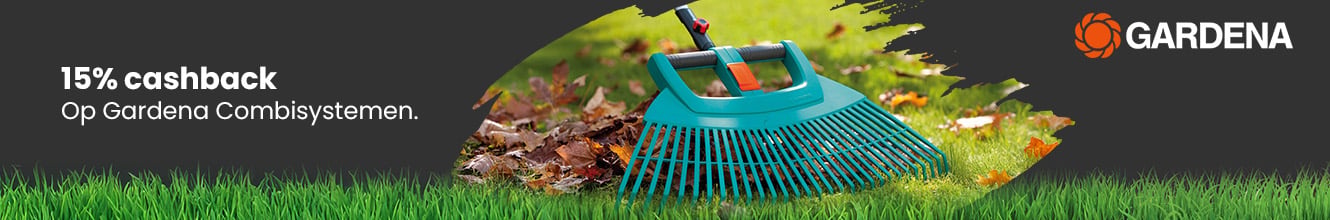 Gardena - 15% cashback op Gardena Combisystemen