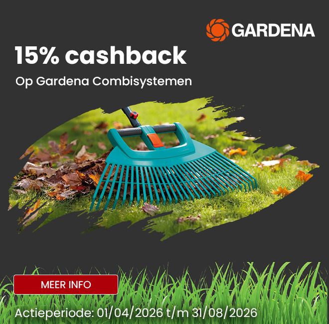 Gardena - 15% cashback op Gardena Combisystemen