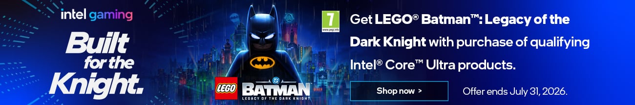 Intel LEGO Batman