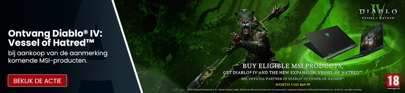 Listingbanner - MSI Diablo® IV: Vessel of Hatred