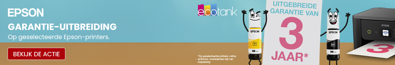 Epson Garantie uitbreiding tot 3 jaar