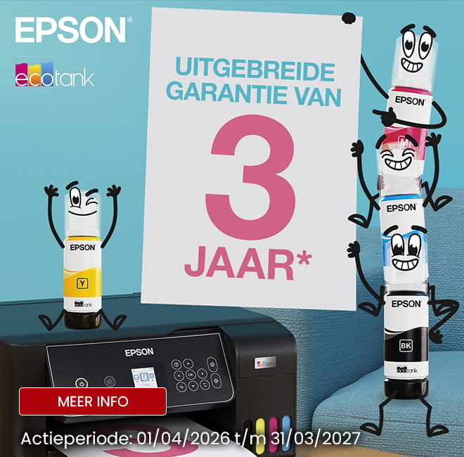 Epson Garantie uitbreiding tot 3 jaar
