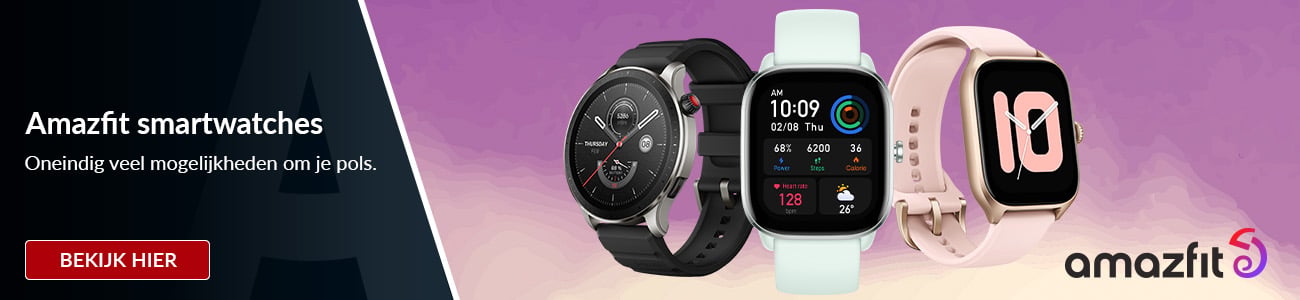 Amazfit smartwatches portalbanner