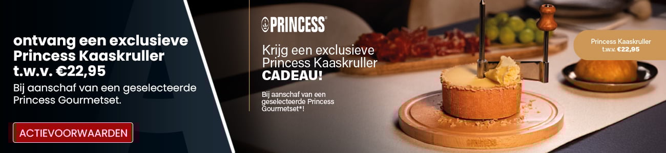 Ontvang een gratis Princess kaaskruller
