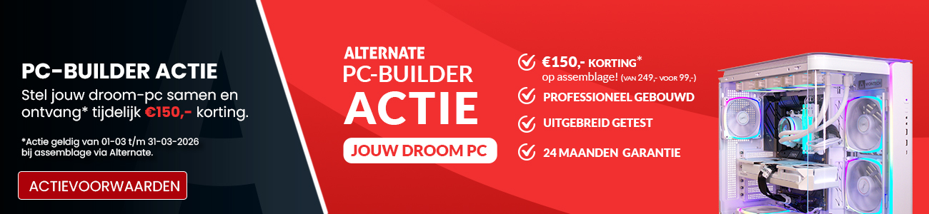 PC-builder actie banner