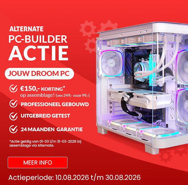 PC-builder actie - €150,- korting