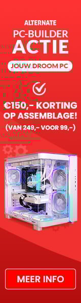 PC-builder actie - €150,- korting