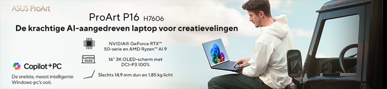 ASUS ProArt P16 H7606WP-RJ075X OLED 16" Copilot+ laptop