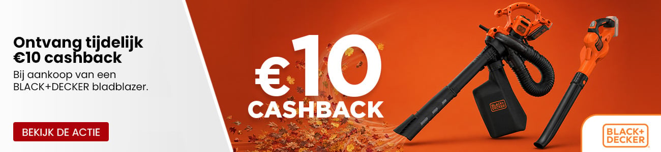 BLACK+DECKEWER Cashback campagne - SHL