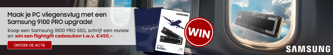 Maak je PC vliegensvlug met een Samsung 9100 PRO upgrade