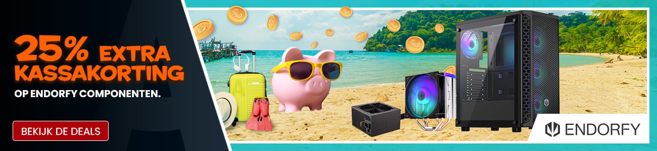 Haal meer uit je vakantiegeld en profiteer van 25% kassakorting op ENDORFY