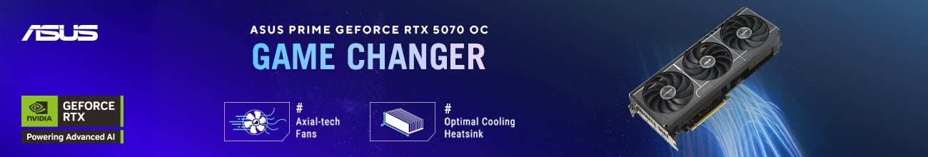 ASUS PRIME GeForce RTX 5070 OC grafische kaart