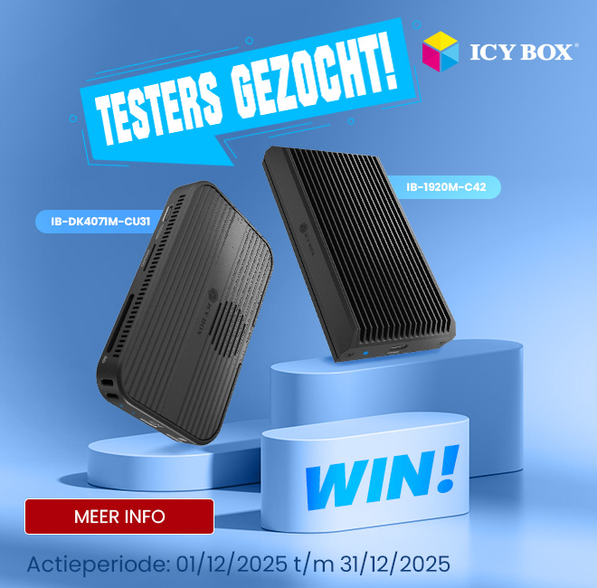 ICY BOX Test & Win
