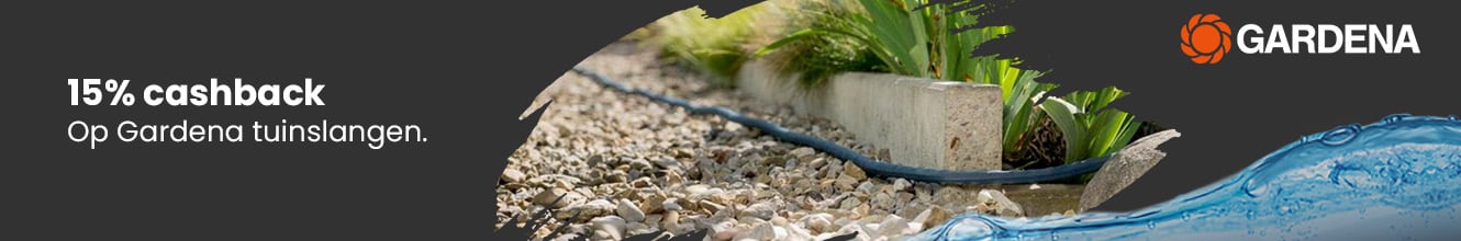 Gardena - 15% cashback op tuinslangen