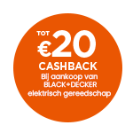 Ontvang tot €20 cashback 