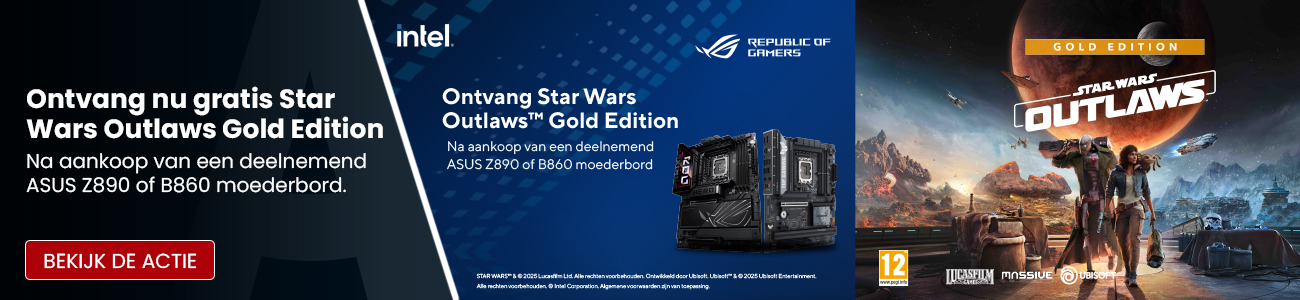 ASUS ontvang Star Wars Outlaws Gold Edition