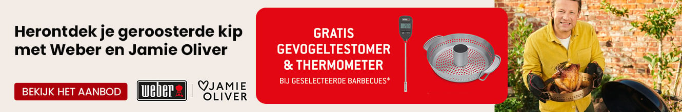 Productbanner - Weber Gratis gevogeltestomer & Thermometer