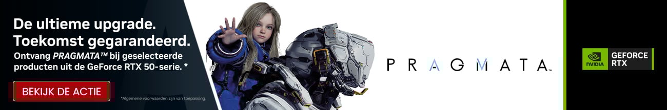 Ontvang gratis Pragmata gamekey bij aankoop van een RTX 50-serie grafsiche kaart, laptop of pc