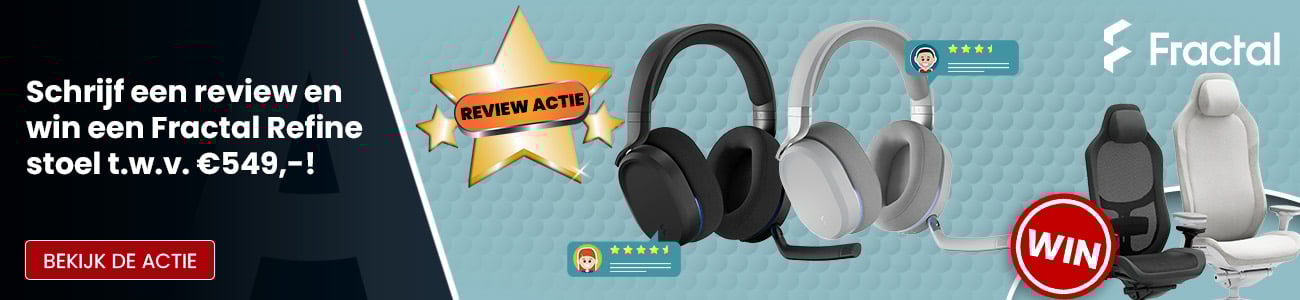 Review en win een Fractal Refine stoel t.w.v €549,-!