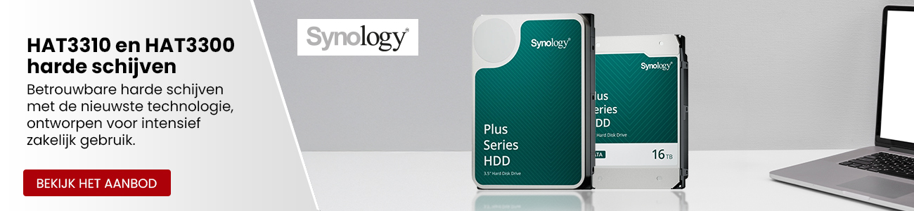 Synology HAT3310 en HAT3300 harde schijven