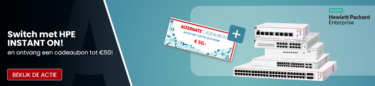 SHL - HPE switches actie