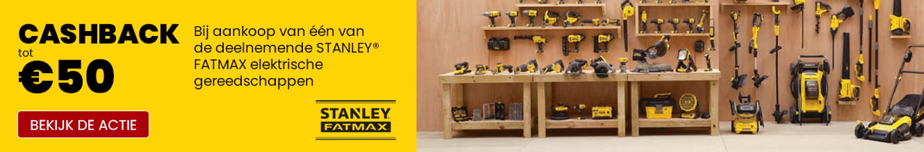 Stanley- Ontvang tot  €50 CASHBACK
