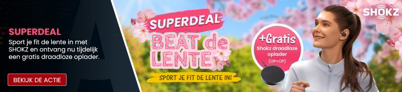 Shokz SUPERDEAL beat de lente