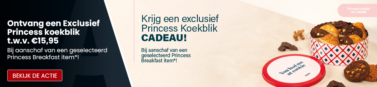 Krijg een exclusief Princess Koekblik CADEAU!