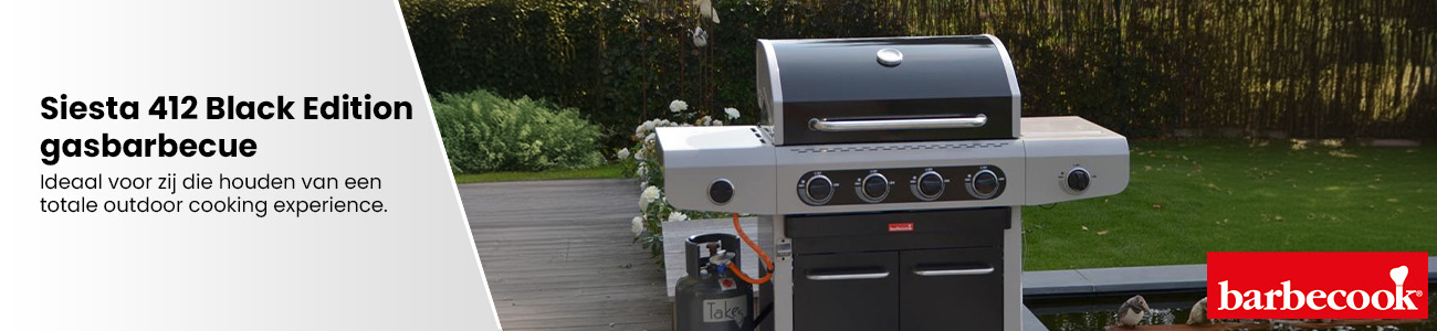 Barbecook Siesta 412 Black Edition gasbarbecue