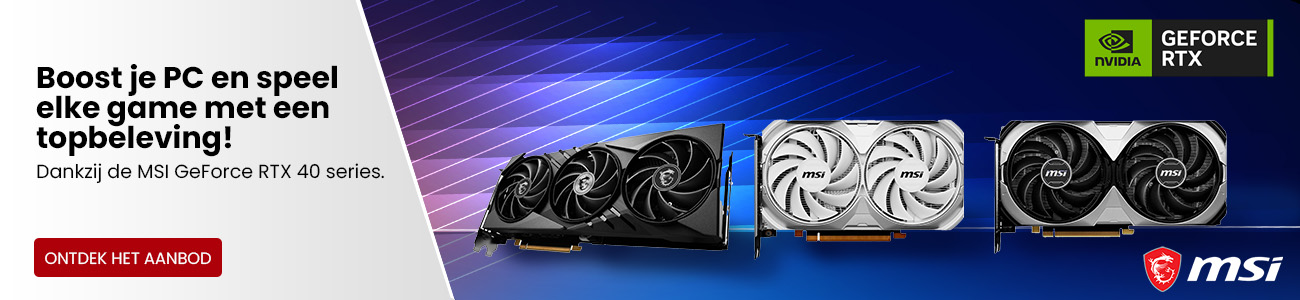 MSI GeForce RTX 40 series grafische kaarten