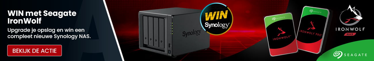 Upgrade je NAS opslag en win een compleet nieuwe Synology NAS