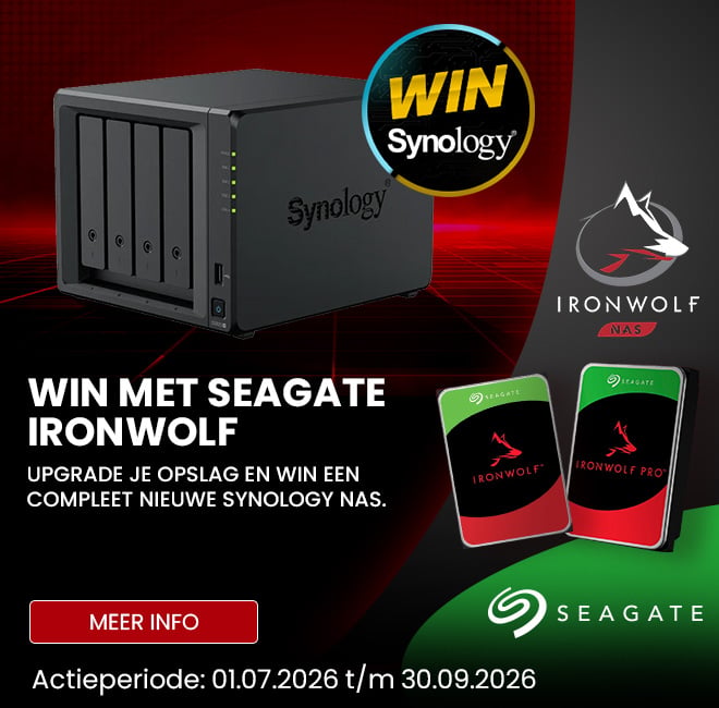 Upgrade je NAS opslag en win een compleet nieuwe Synology NAS
