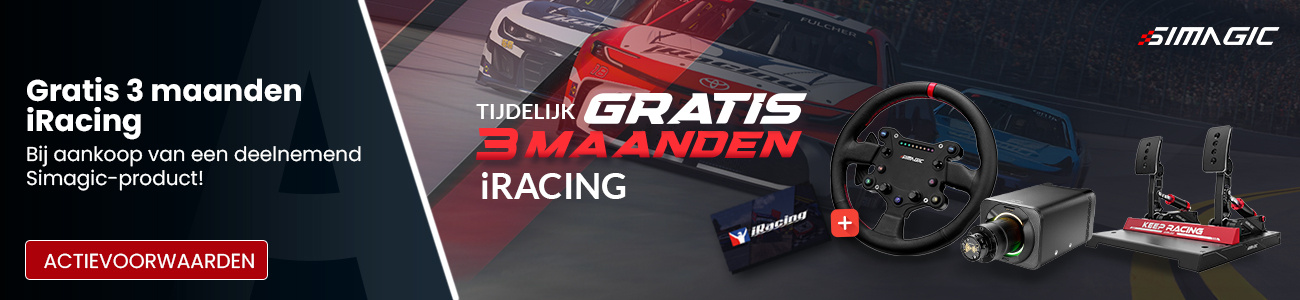 Simagic - Gratis 3 maanden iRacing