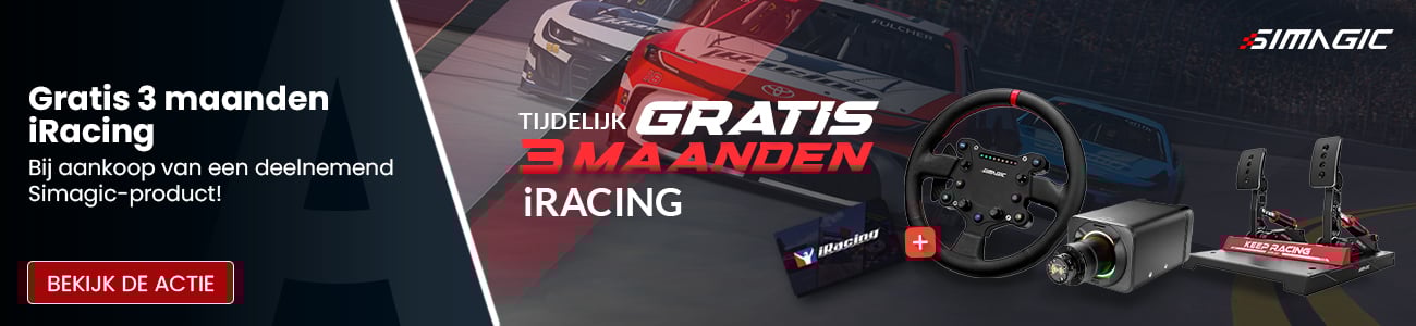 Simagic - Gratis 3 maanden iRacing