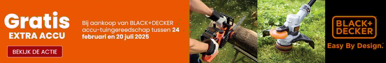 Black+Decker gratis accu